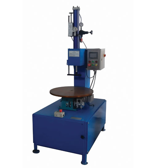 Hydro Pneumatic Press with Indexing Table for Crimping Application